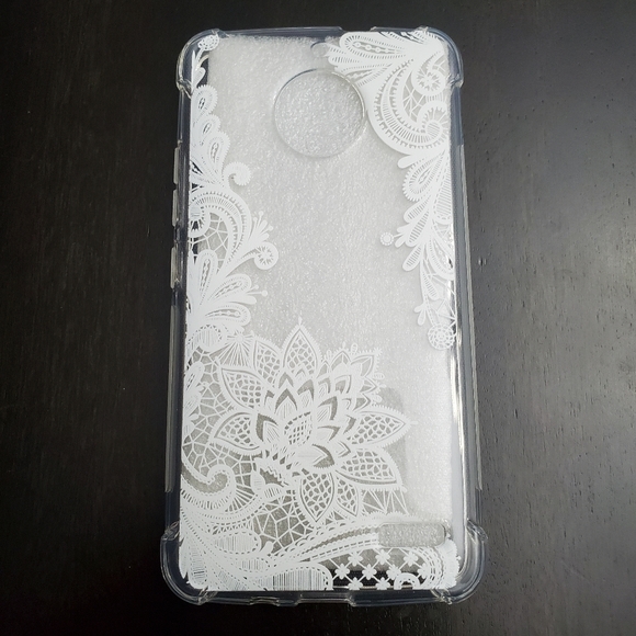 NEW Clear Mandala Case for Motorola Moto E4 - Picture 3 of 3